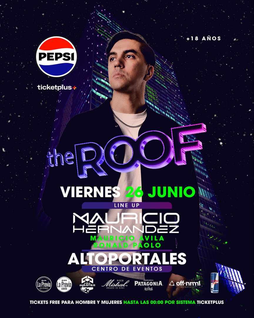 THE ROOF ALTOPORTALES - 26 de Junio