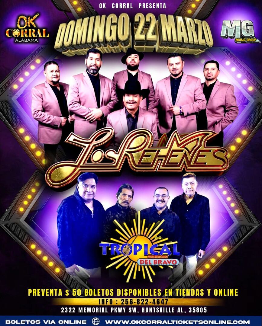 Los Rehenes-Tropical Del Bravo