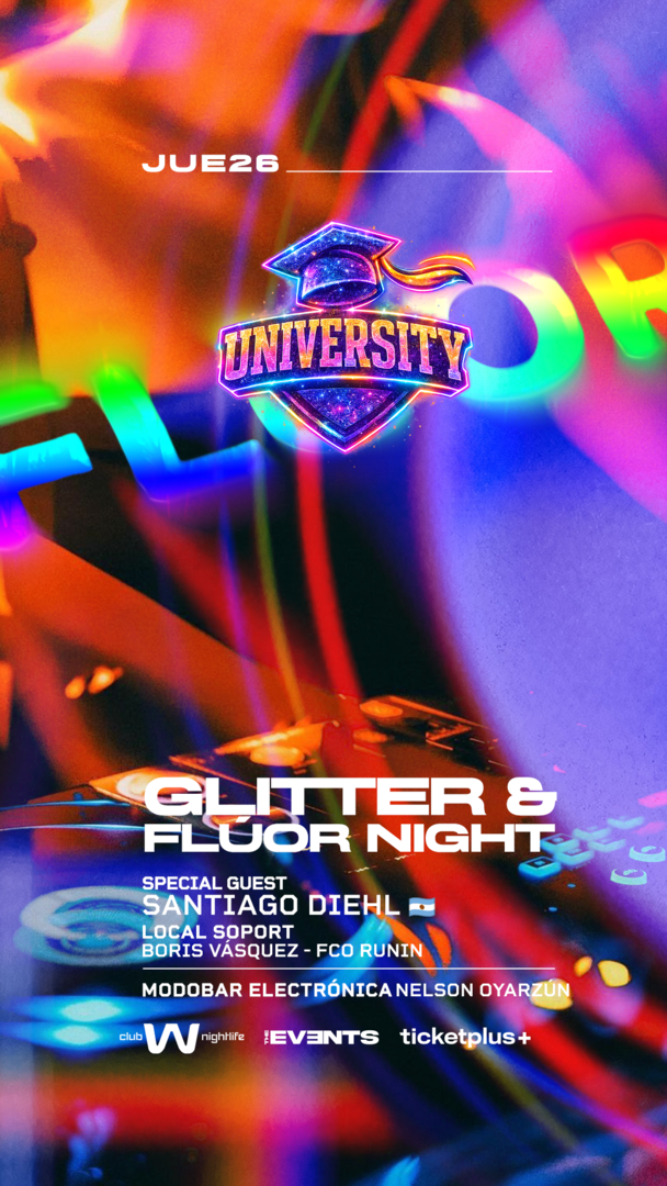 Summer University x TheEvents / 26 Febrero en Club W✨☀️