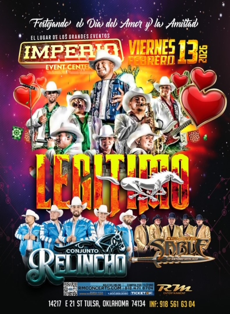 Legitimo-Conjunto Relincho-Conjunto Sable-Imperio Event Center