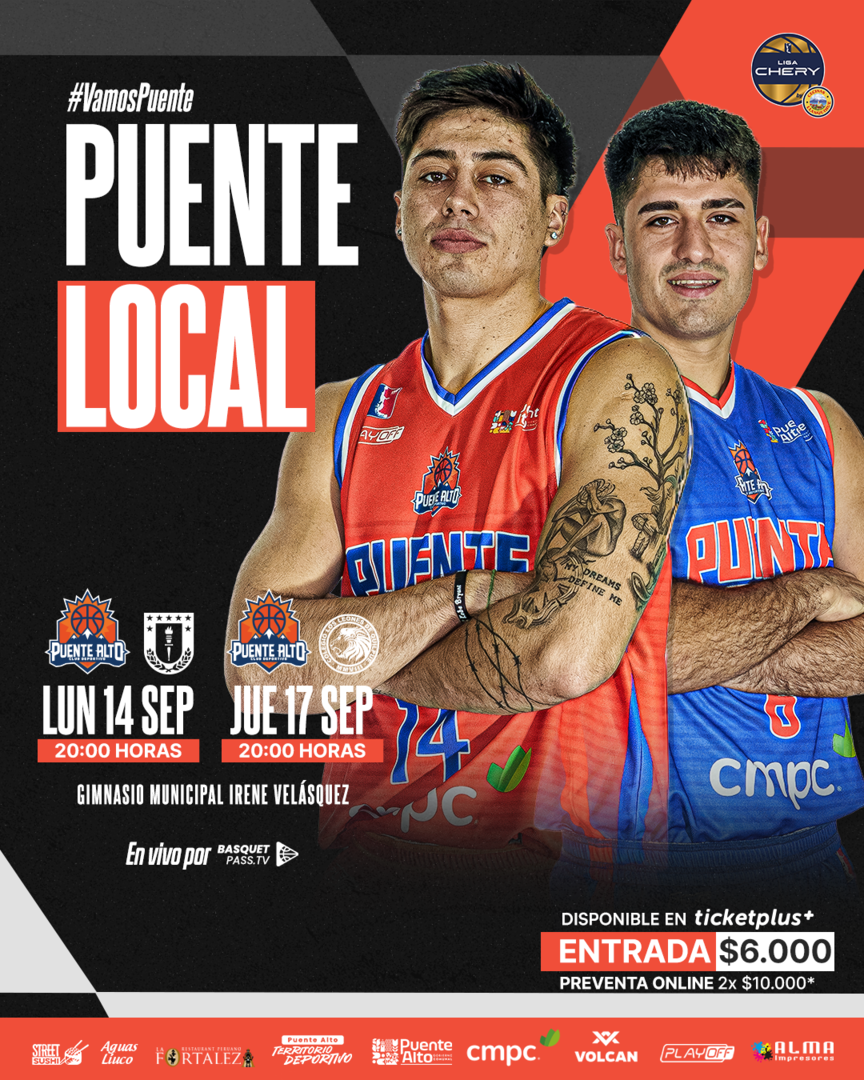 M. Puente Alto vs UDEC / LNB / Liga CHERY by Cecinas Llanquihue / Semana 1 / Big 8
