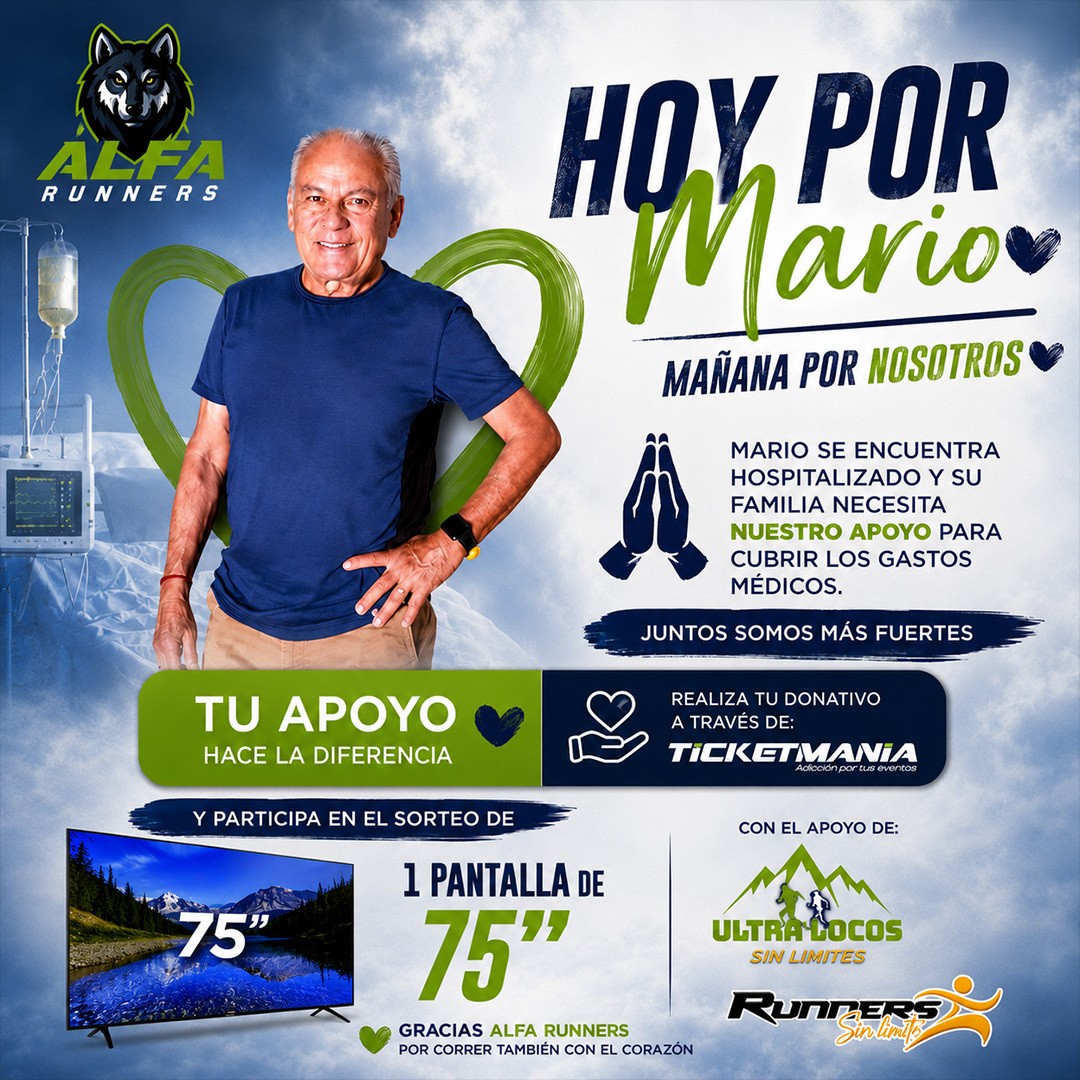 Rifa ente amigos: Hoy por Mario, mañana por nosotros en SLP
