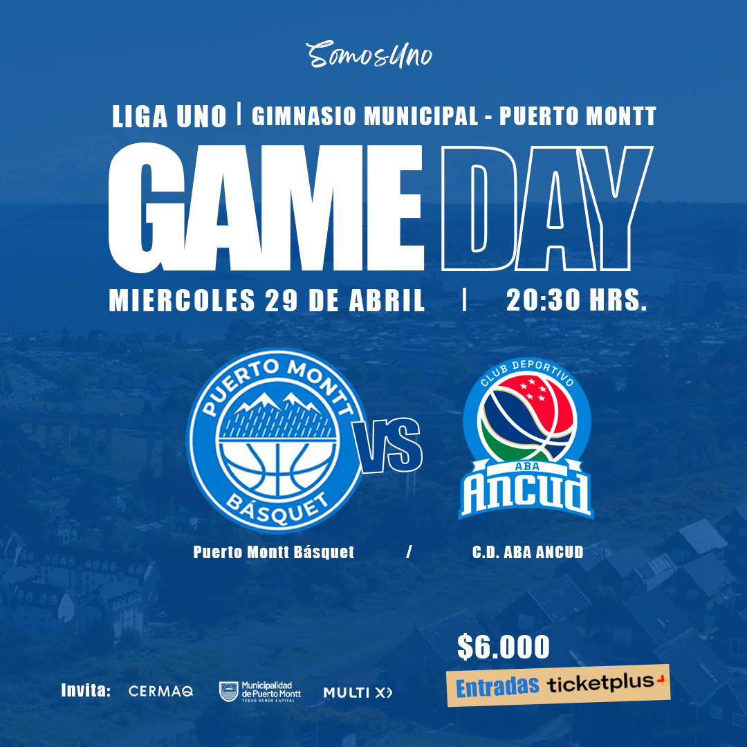  PUERTO MONTT BASQUET VS ANCUD LNB 2026