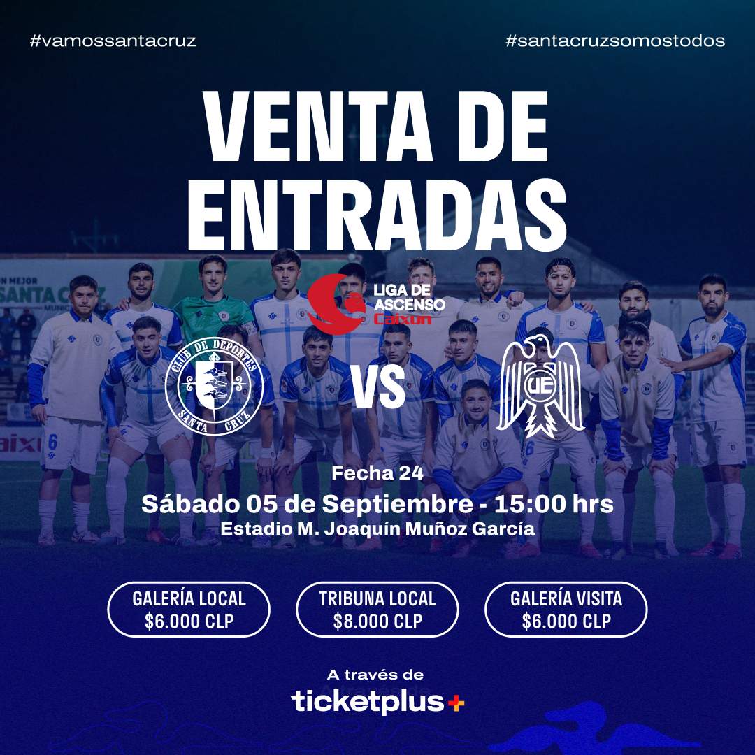 Deportes Santa Cruz vs Unión Española / Liga de Ascenso Caixun 2026 / Fecha 24