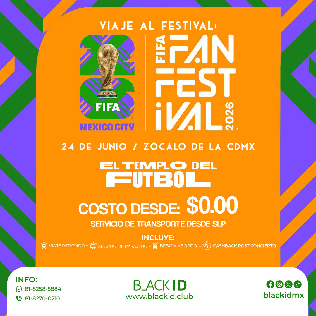 Viaje al FIFA FAN FESTIVAL 2026 en CDMX