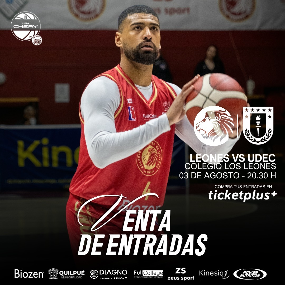 CDC Los Leones vs Udec/ LNB / Liga Chery by Cecinas LLanquihue