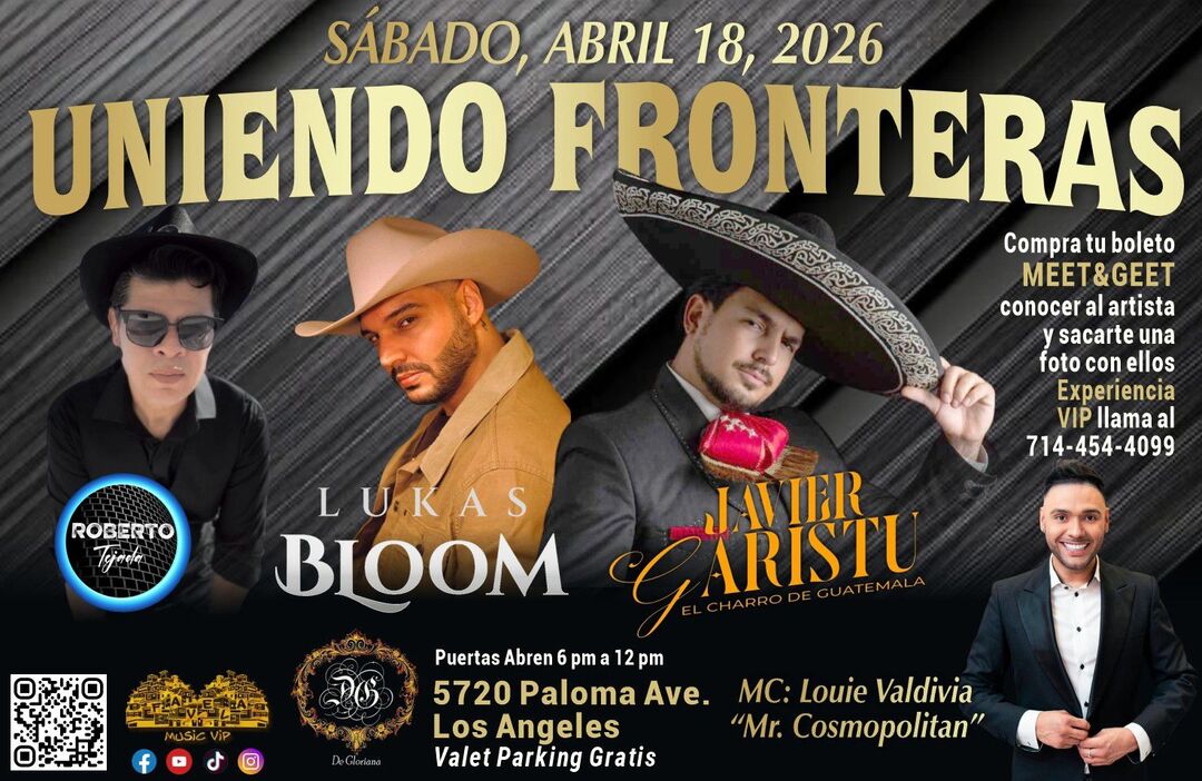 Uniendo Fronteras-Roberto Tejeda-Lukas Bloom-Javier Garistu