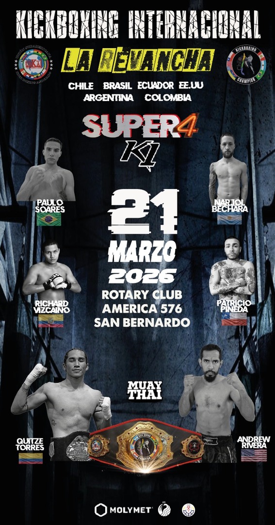   KickBoxing Internacional “La Revancha” (STREAMING)