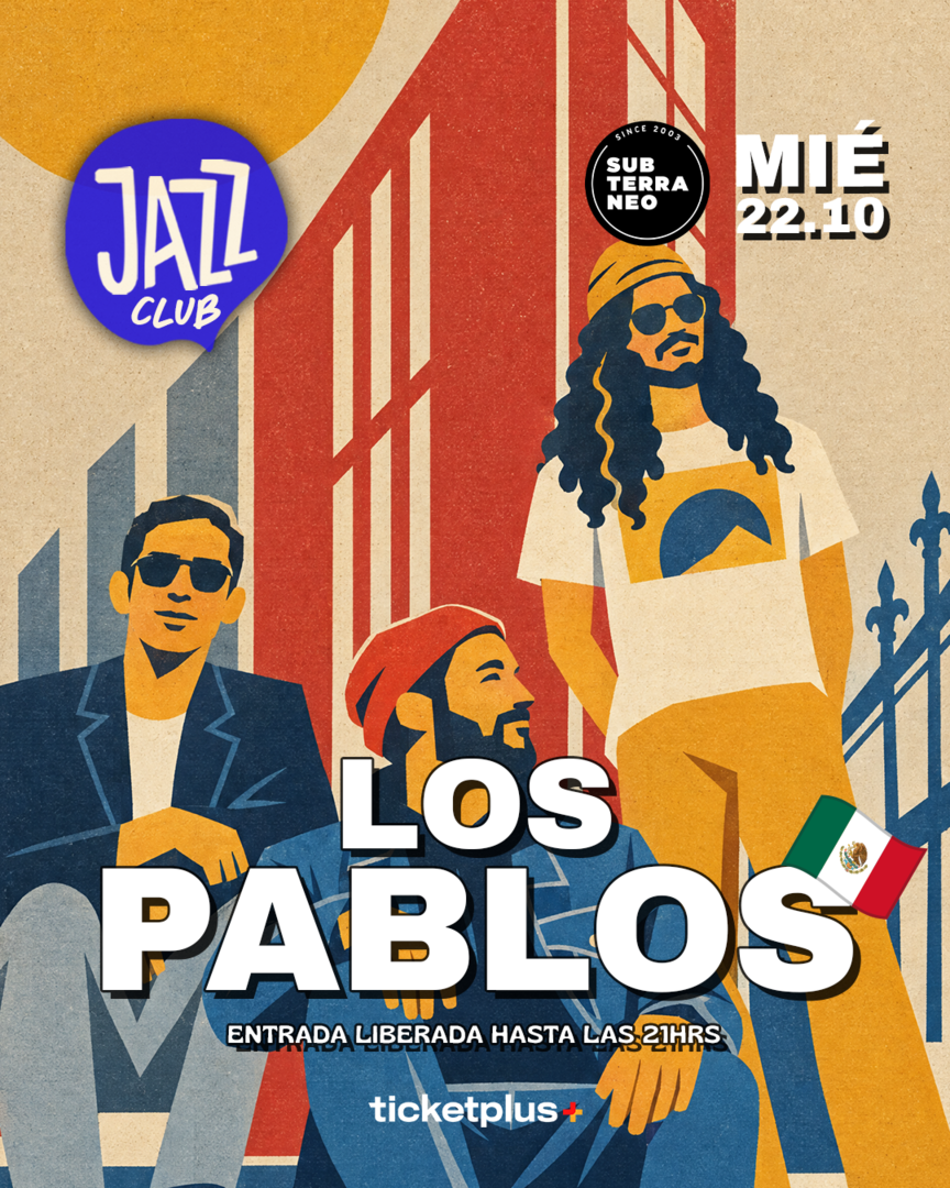 JAZZ CLUB 🎵 JUEVES 22 OCTUBRE ★ Club Subterráneo