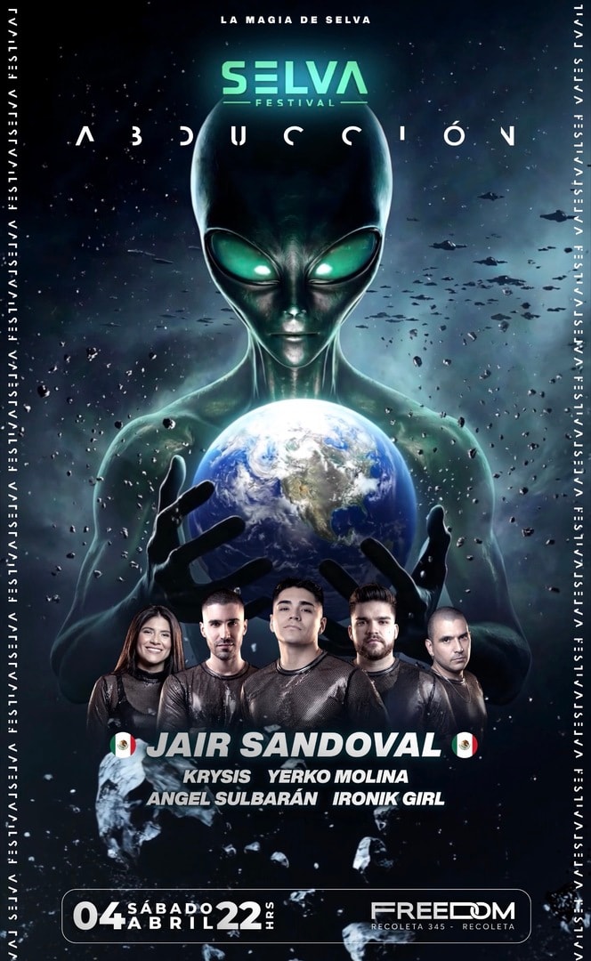 SELVA ABDUCCION - 4 DE ABRIL - 22:00 - SPOT FREEDOM