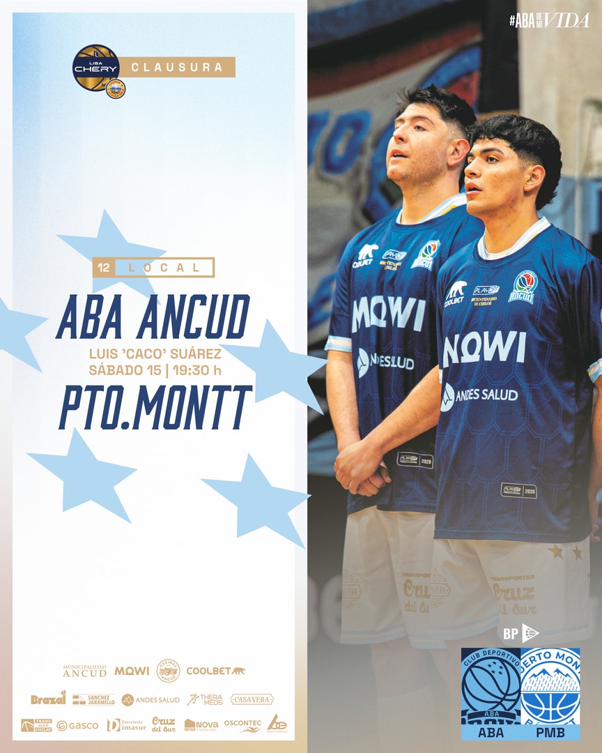 CD ABA Ancud vs Puerto Montt Basket / LNB / Liga CHERY by Cecinas Llanquihue 2026
