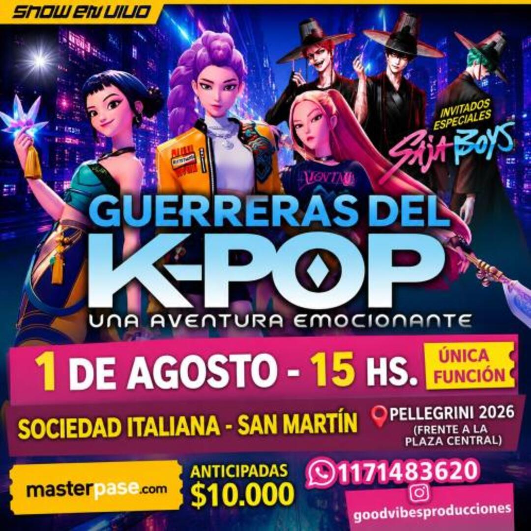 GUERRERAS DEL K-POP: Una aventura emocionante