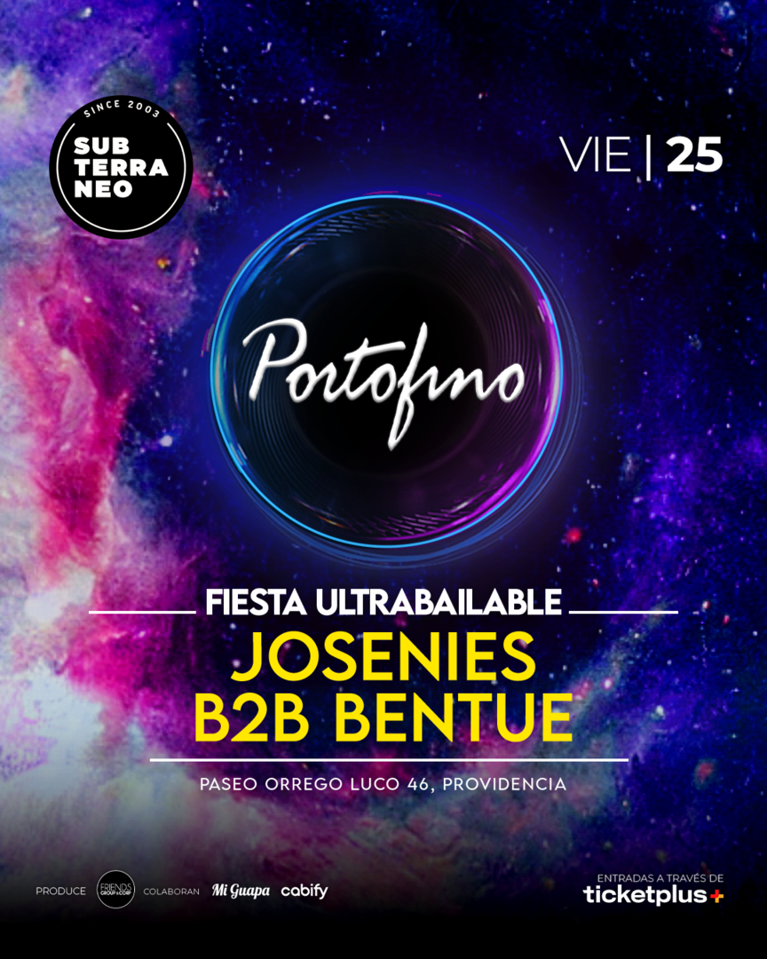 PORTOFINO Full ultrabailable ★ VIERNES 25 SEPTIEMBRE ★ Club Subterráneo (+23)