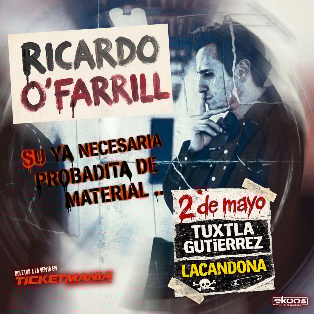 Ricardo O'Farrill en Tuxtla Gutierrez