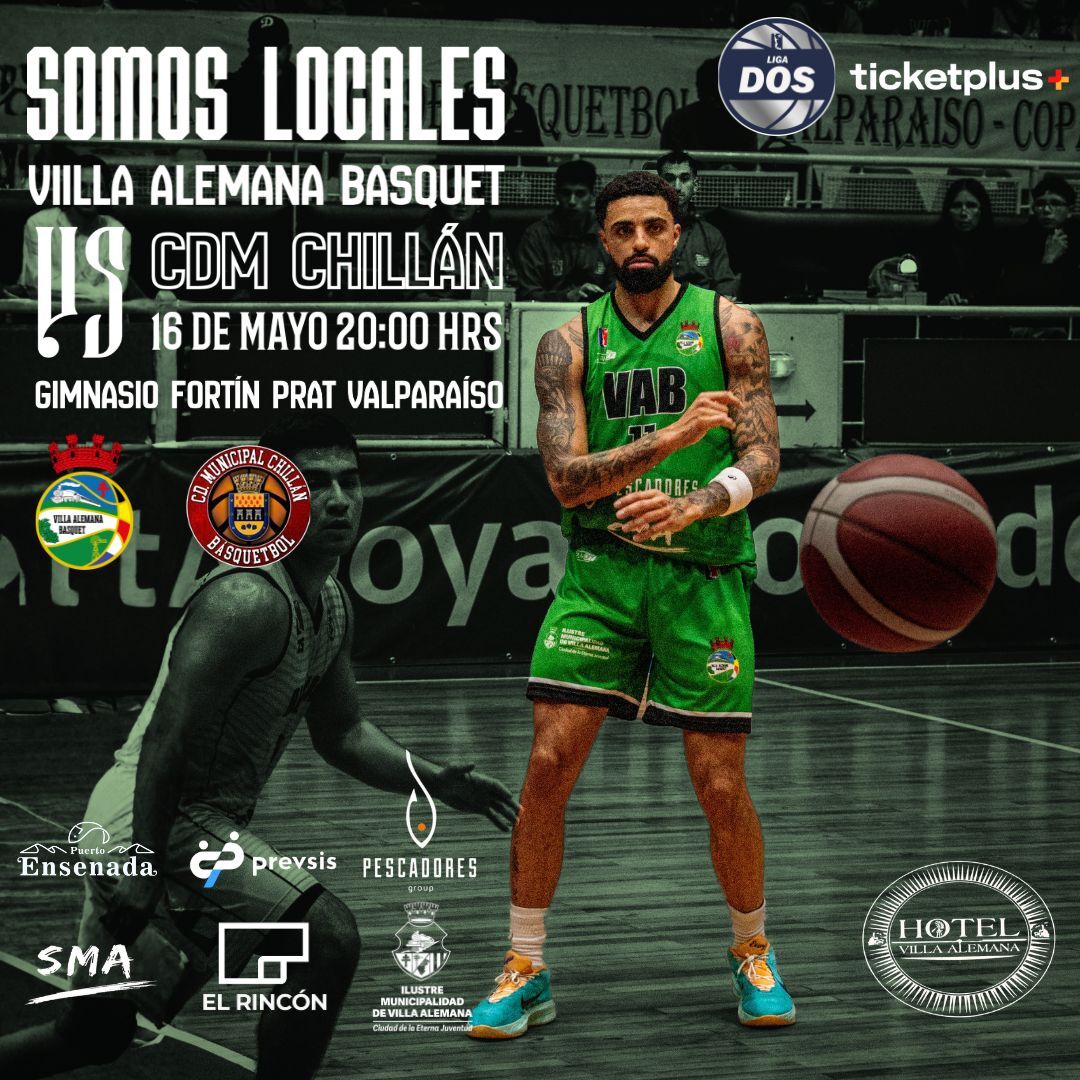 Villa Alemana Basquet vs CD Municipal Chillán