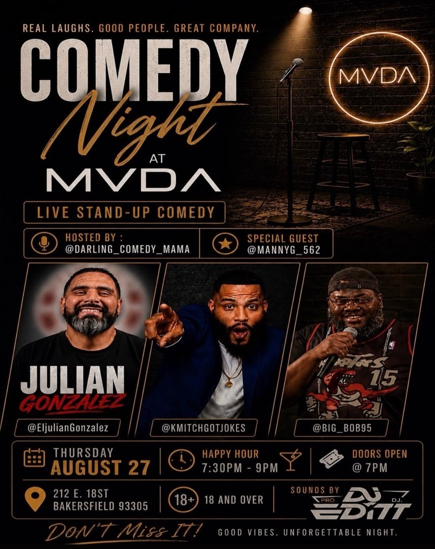 Comedy Night at MVDA-Julian Gonzalez-Kmitchgotjokes-Big bob95