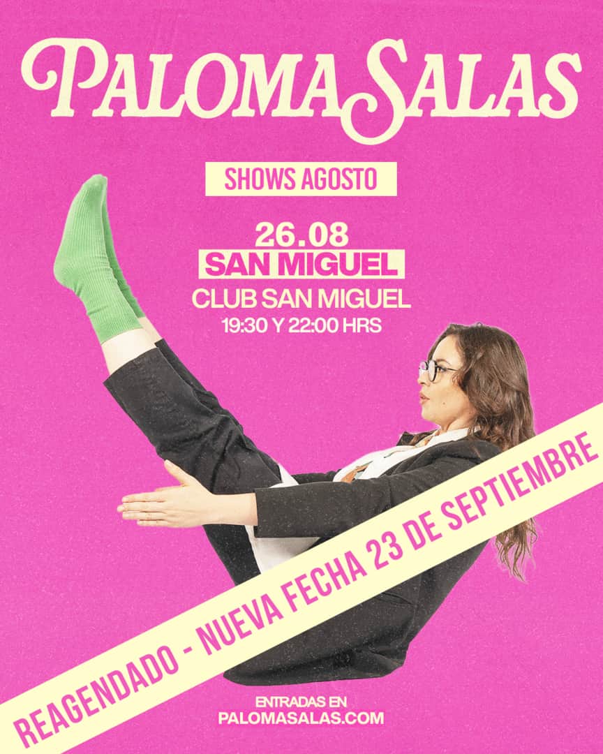 PALOMA SALAS / SAN MIGUEL / CLUB SAN MIGUEL / 23 DE SEPTIEMBRE / 22:00 HRS