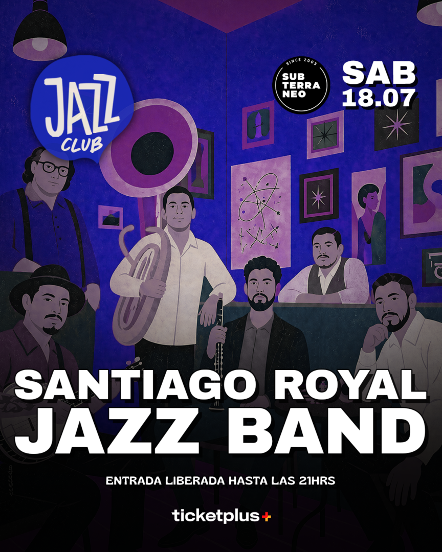 JAZZ CLUB 🎵 SÁBADO 18 JULIO ★ Club Subterráneo