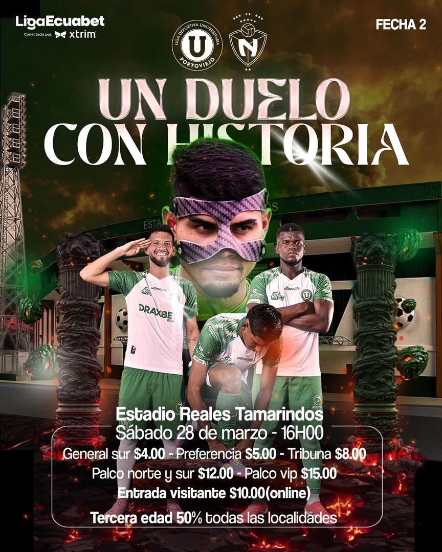 LDU PORTOVIEJO vs EL NACIONAL