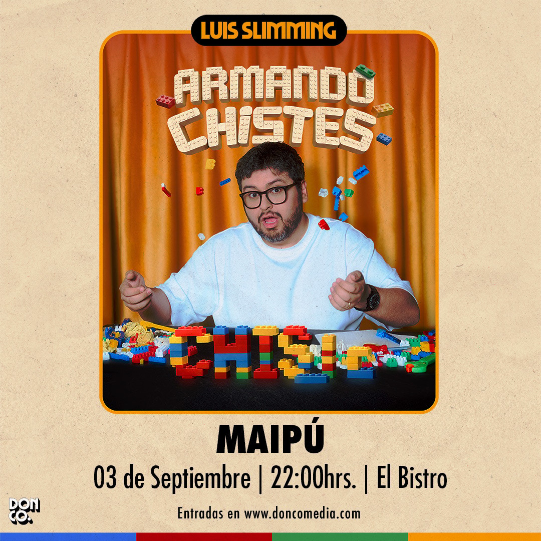 Luis Slimming / El Bistro / Maipu / 3 de Septiembre / 22:00 hrs
