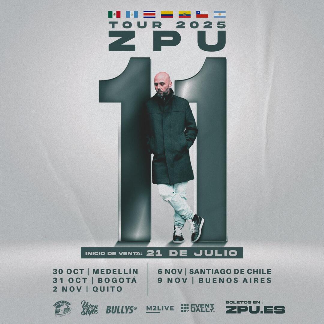 ZPU: TOUR 2025 ★ JUEVES 06 NOVIEMBRE ★ Club Subterráneo