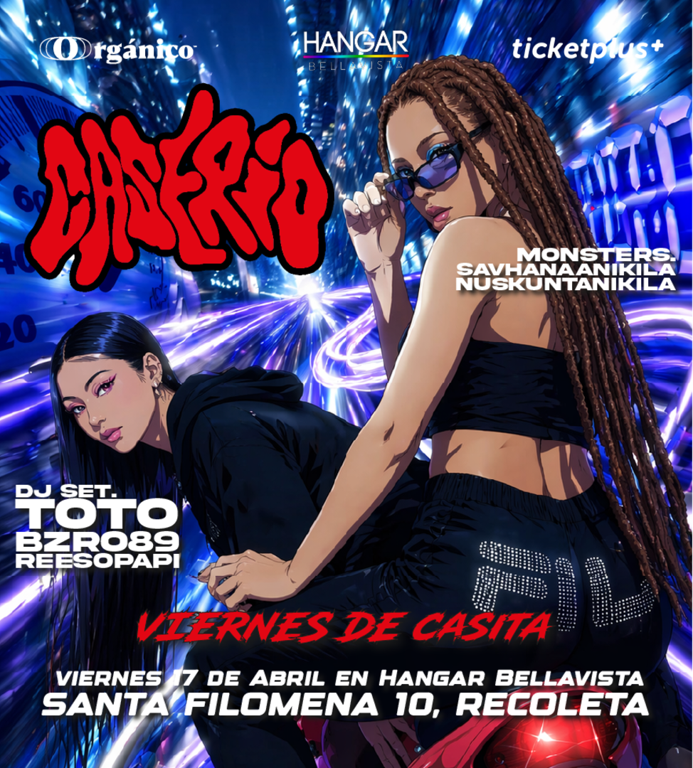 VIERNES DE CASITA 🏠 en Caserío fiesta 17 de Abril en Hangar Bellavista