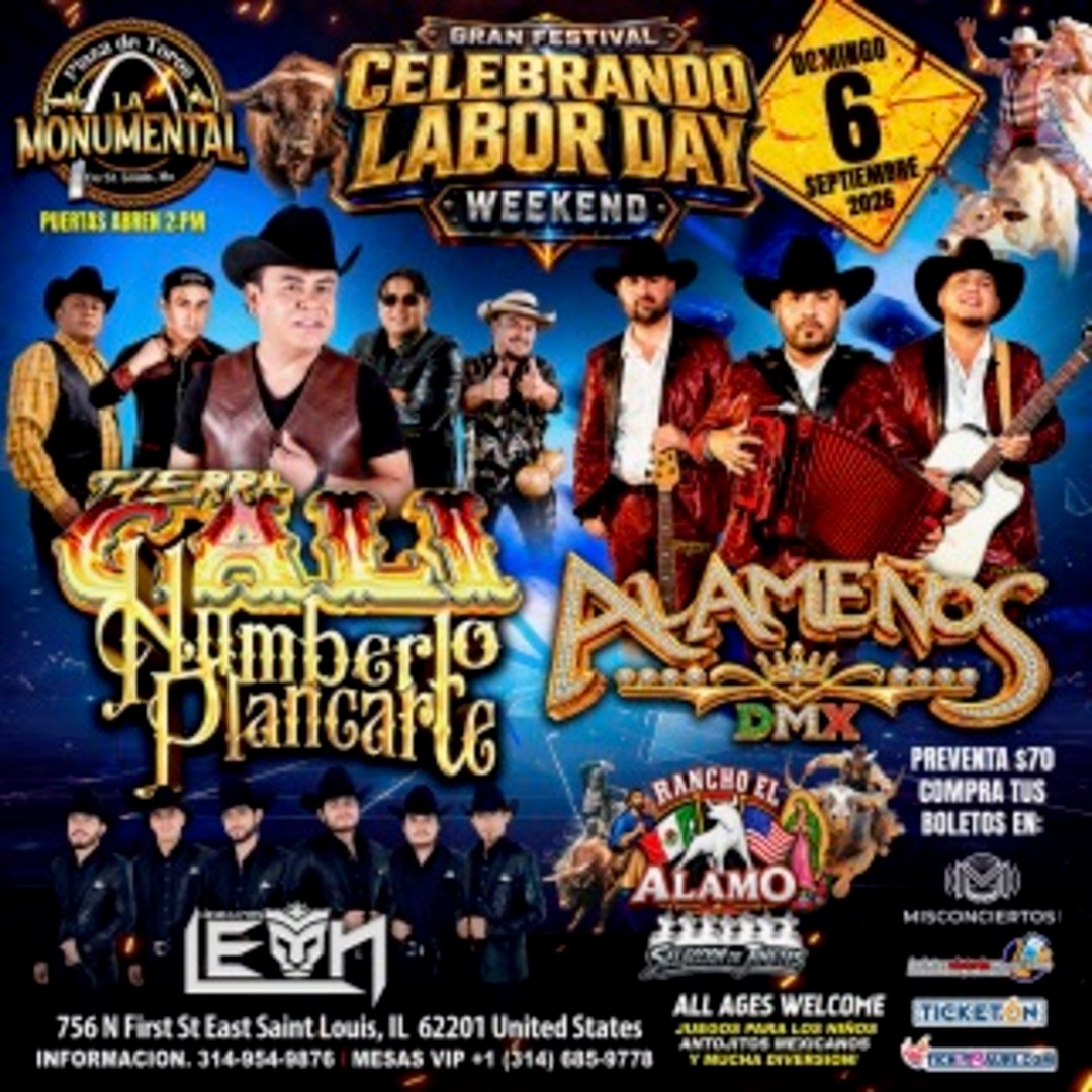 Tierra Cali de Humberto Plancarte-Los Alamenos de la Sierra DMX-Los Hermanos Leon-La Monumental 