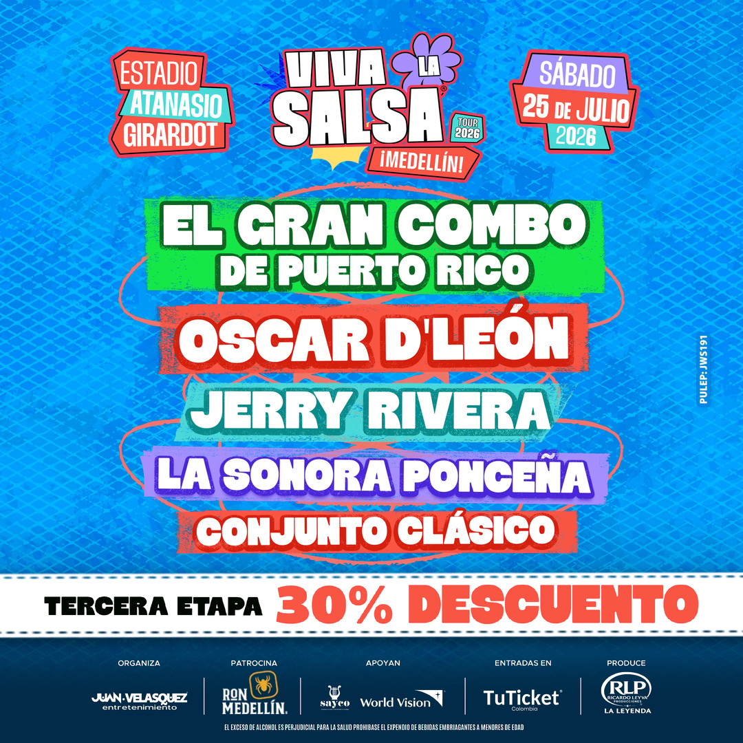 VIVA LA SALSA MEDELLIN 2026