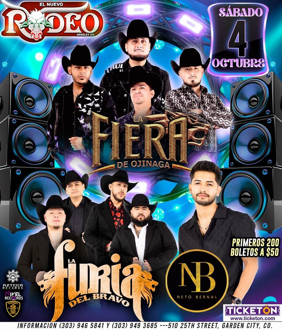 La Fiera de Ojinaga-La Furia del Bravo-Neto Bernal