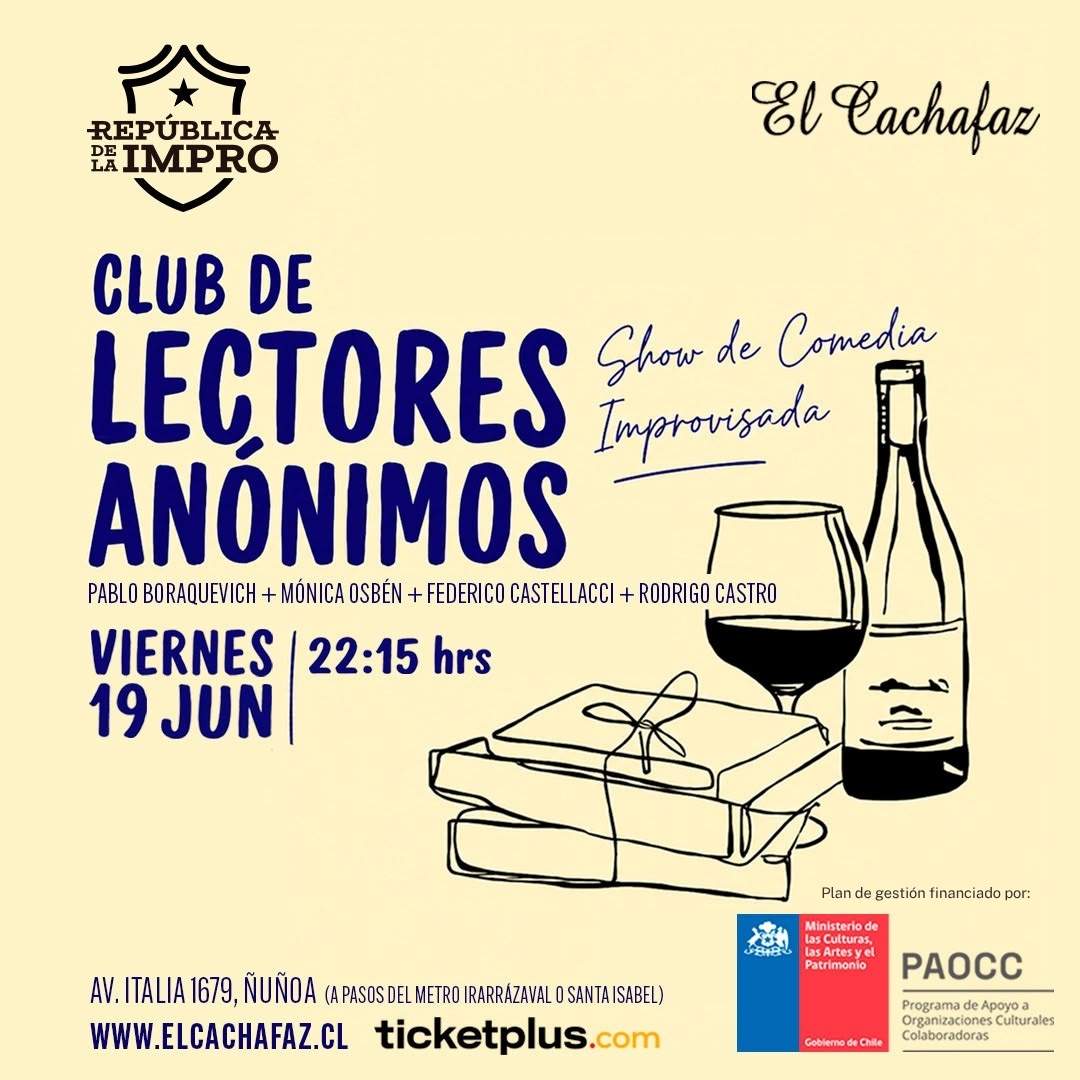 Show Impro-Comedia Improvisada-Viernes 19 Junio 22:15 hrs