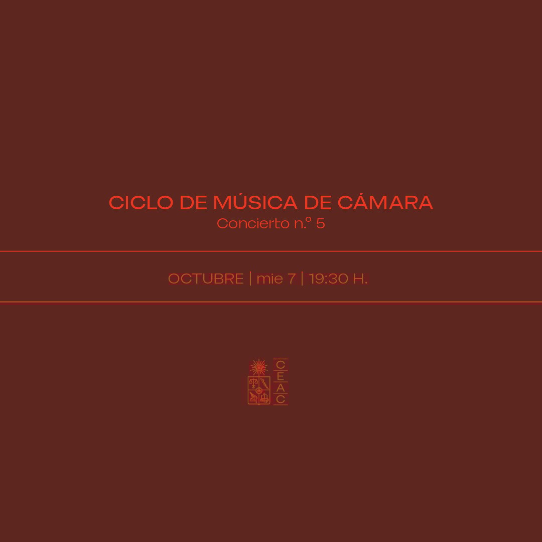 II Ciclo de Música de Cámara - Concierto N°5