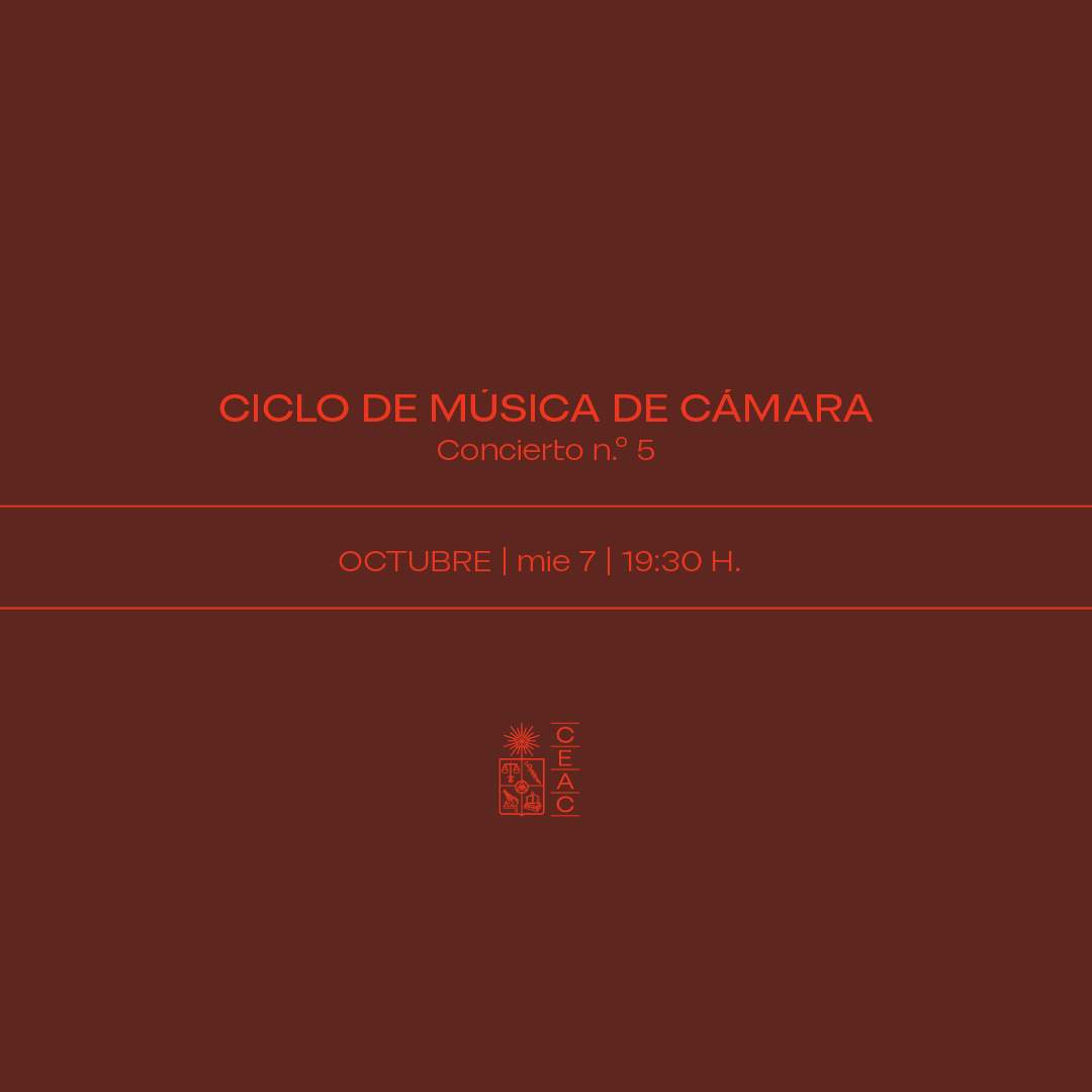 II Ciclo de Música de Cámara - Concierto N°5
