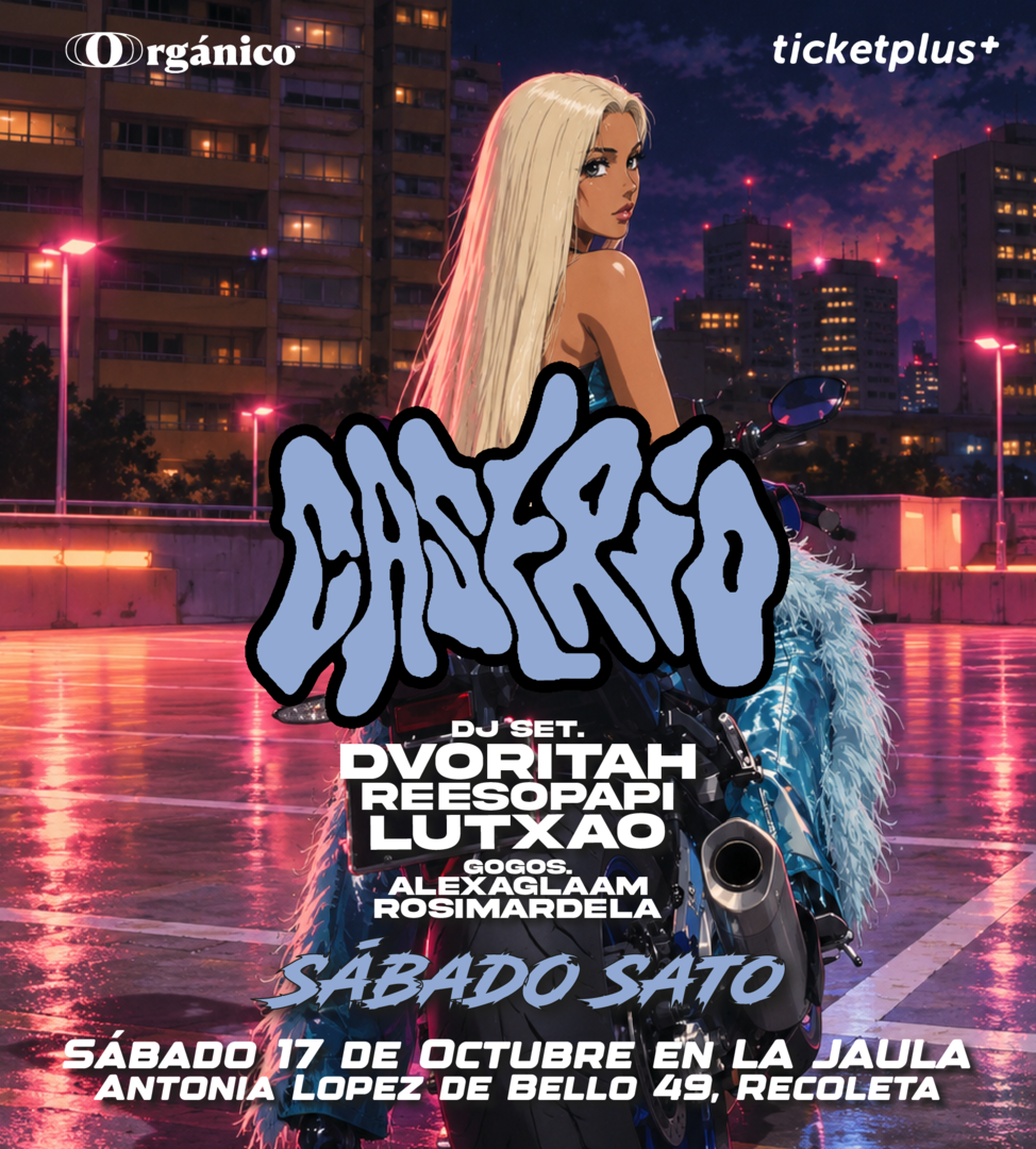 Sábado Sato 😈 en Caserío Fiesta éste Sábado 17 de Octubre en La Jaula