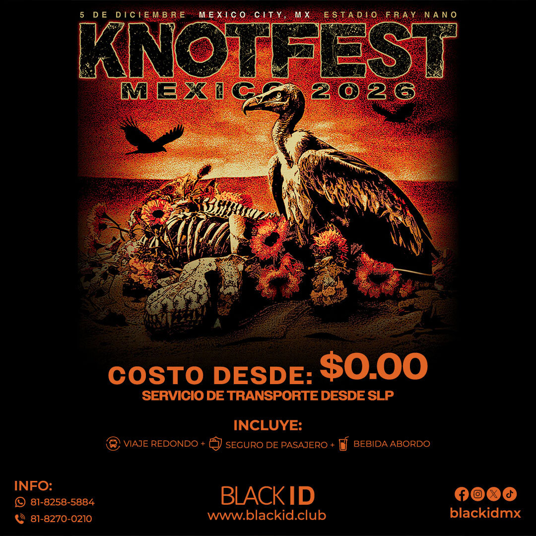 Viaje al festival KNOTFEST en CDMX