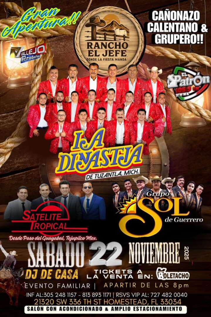 La Dinastia de Tuzantla-Satelite Tropical-Grupo Sol de Guerrero-Rancho El Jefe