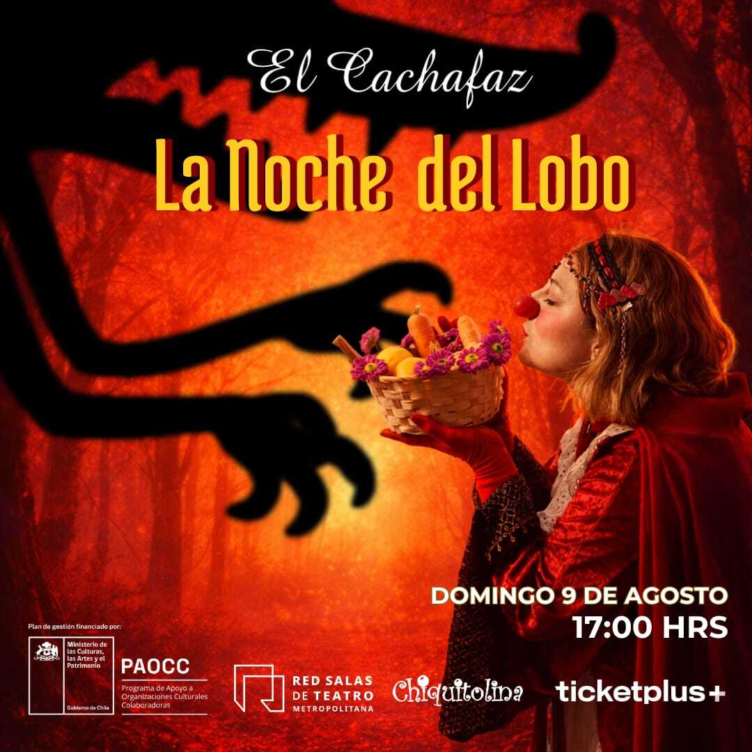 Ciclo de Teatro-La noche del lobo-Domigo 9 de Agosto 17 hrs