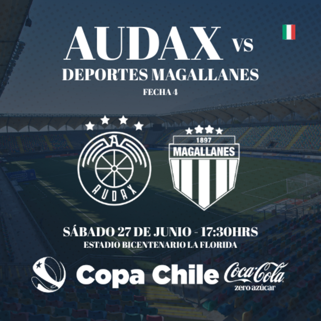 Audax Italiano vs Deportes Magallanes / Copa Chile CocaCola Zero Azucar / Fecha 4