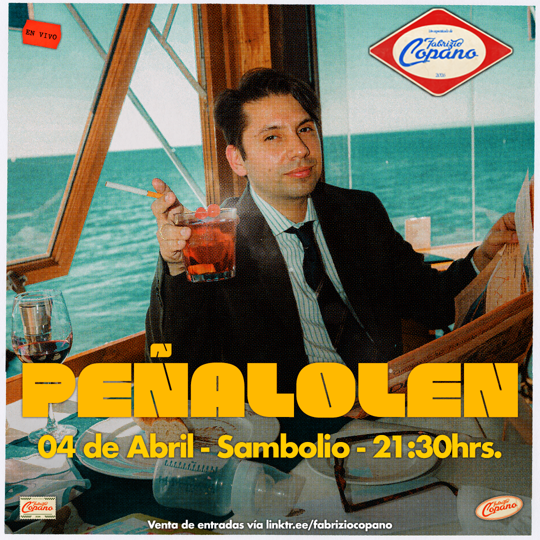 FABRIZIO COPANO / SÁBADO 4 DE ABRIL / SAMBOLIO BAR / 21:30 HRS 