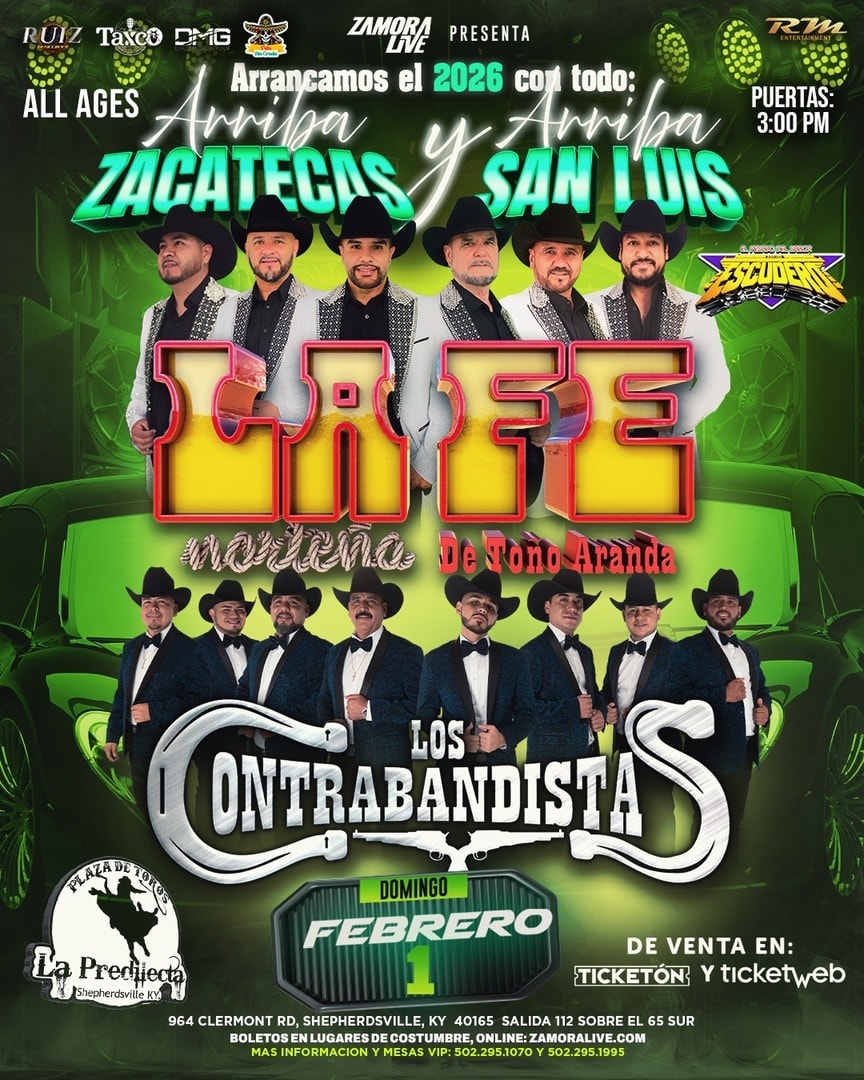 La Fe Norteña-Los Contrabandistas-Arriba San y Arriba Zacatecas-La Predilecta