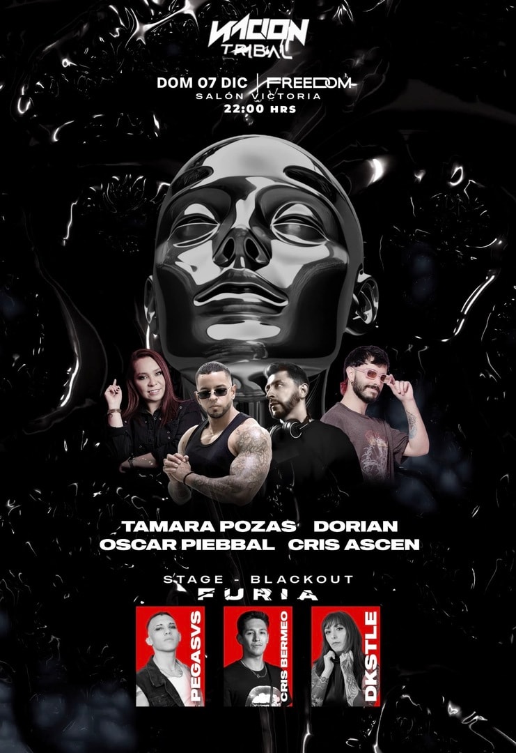 NACIÓN TRIBAL & FURIA - DOMINGO 7 - 22:00 - SPOT FREEDOM