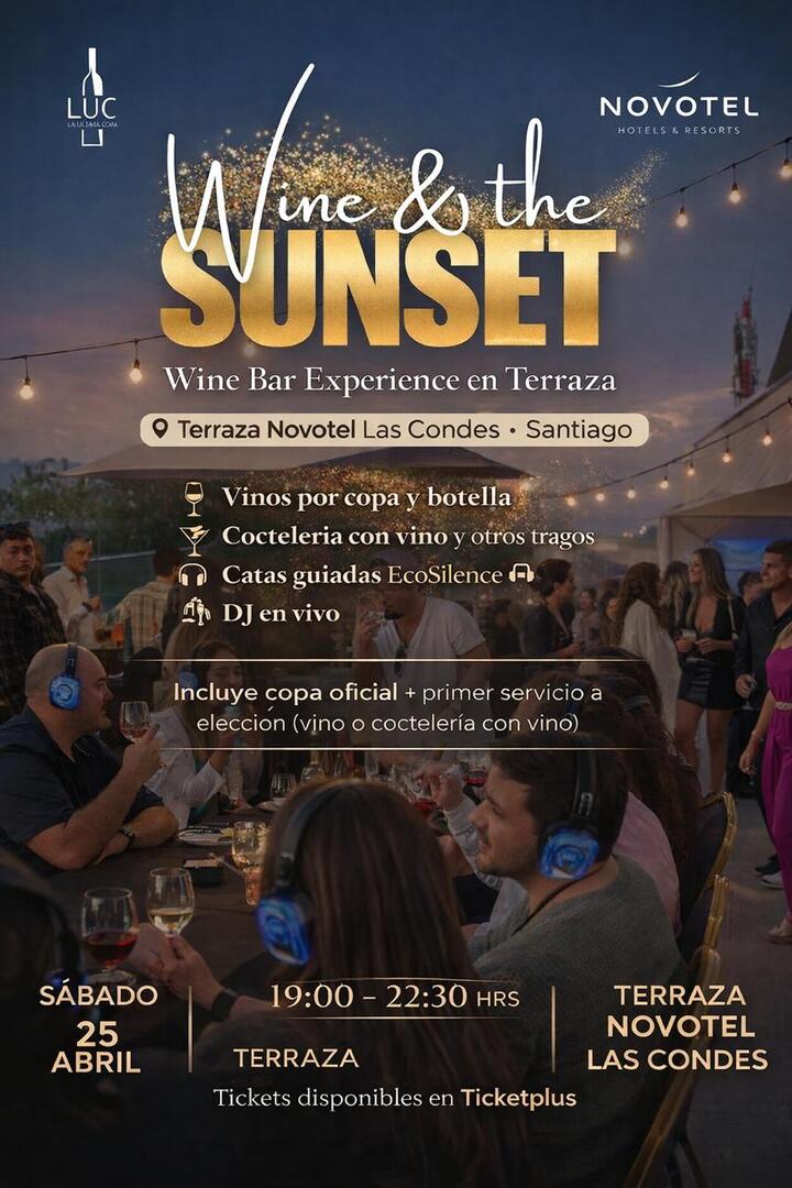 WINE AND THE SUNSET – SANTIAGO