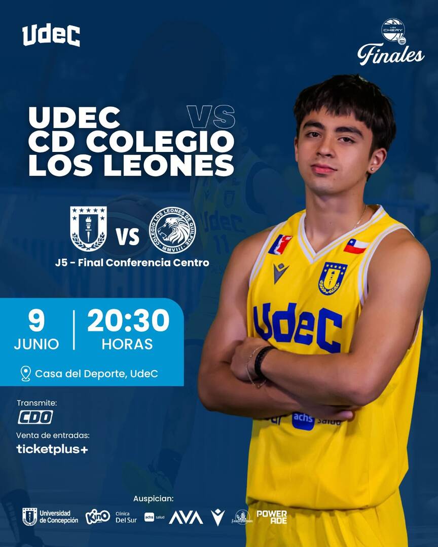 CD UdeC vs CDC Los Leones Liga Chery de Apertura by Cecinas Llanquihue Final de Conferencia Centro - Juego 5