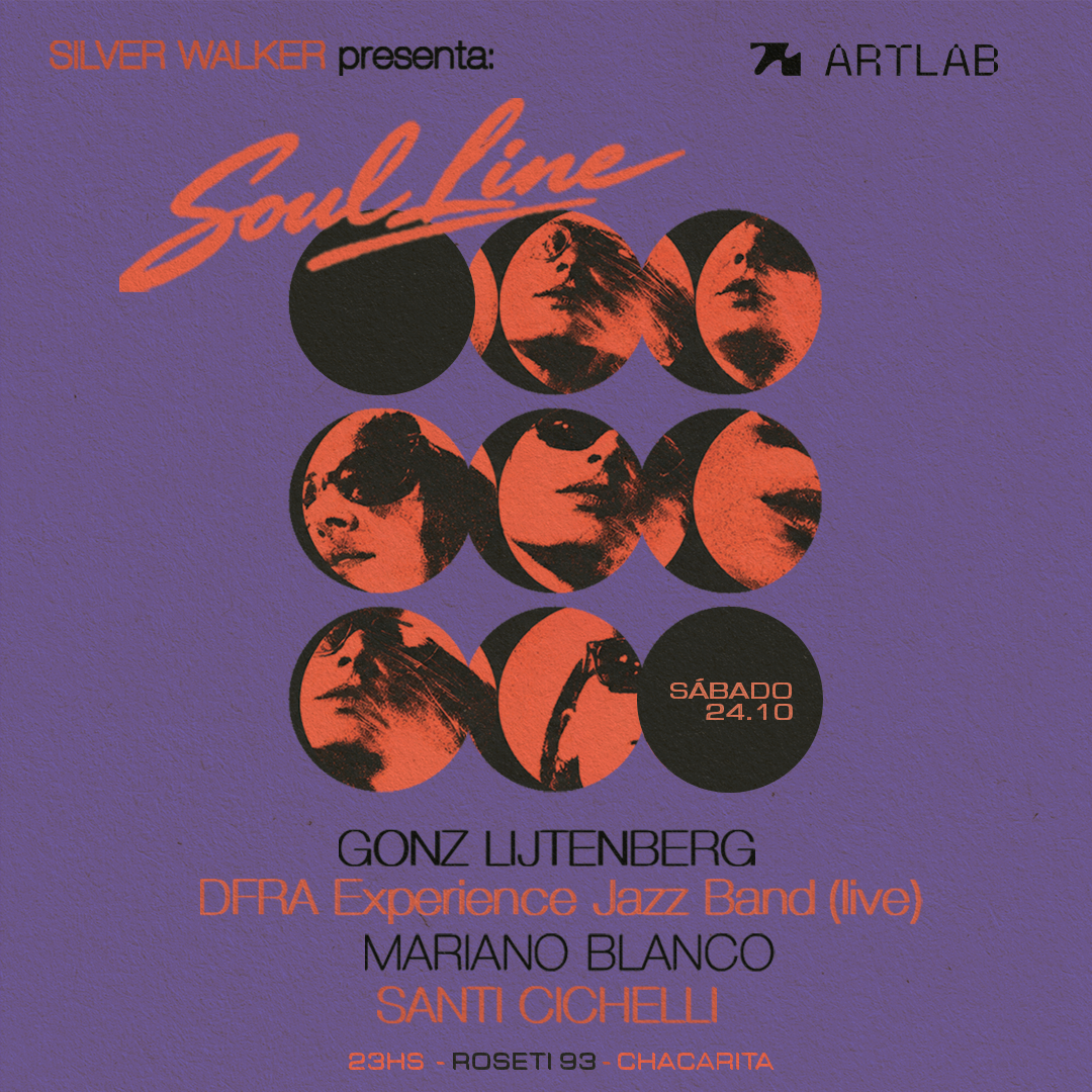 Silver Walker presenta: Gonz Lijtenberg + DFRA Experience Jazz Band (live) + Mariano Blanco + Santi Cichelli