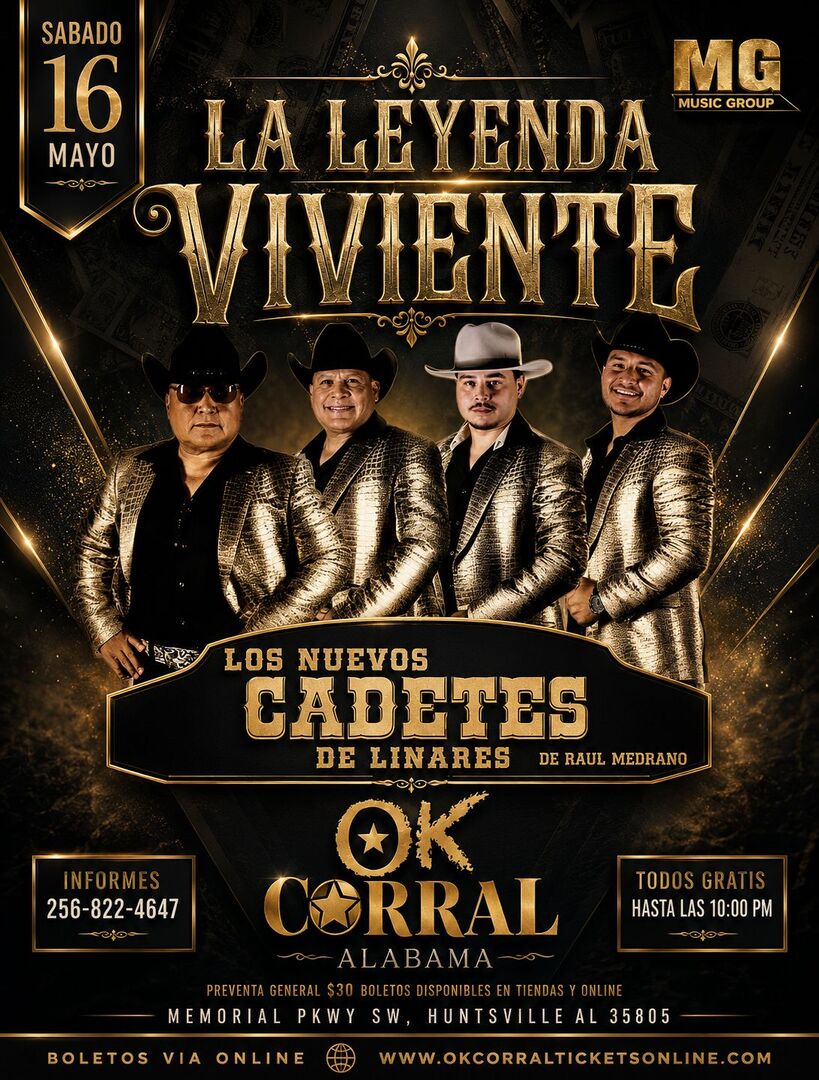 Los Nuevos Cadetes de Linares-La Leyenda Viviente