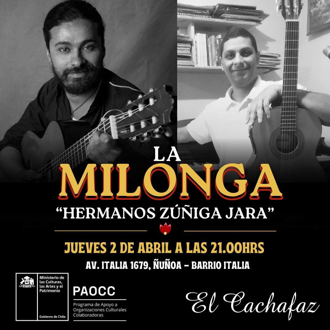 Milonga Jueves 2 Abril 21hrs 