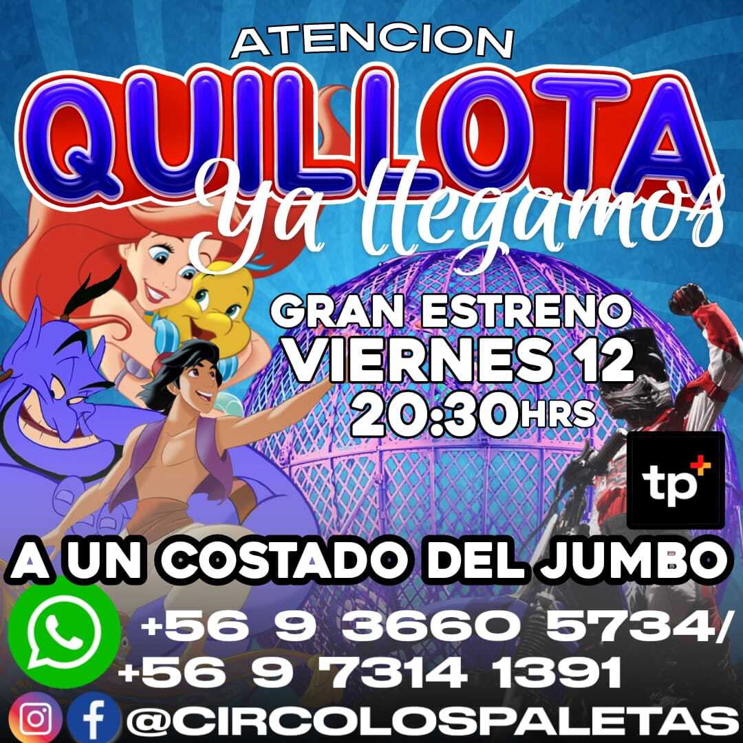 Circo Los Paletas - Quillota 2025