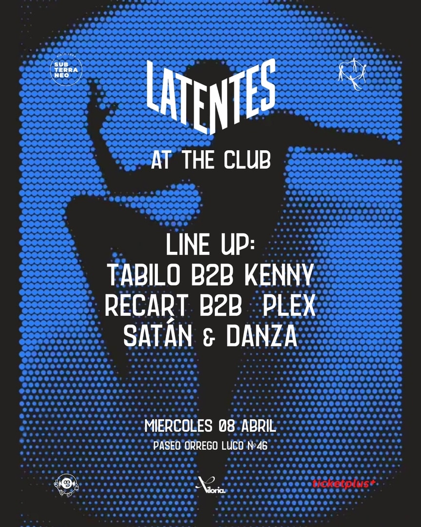LATENTES 🎵 MIÉRCOLES 08 ABRIL ★ Club Subterráneo (+21)