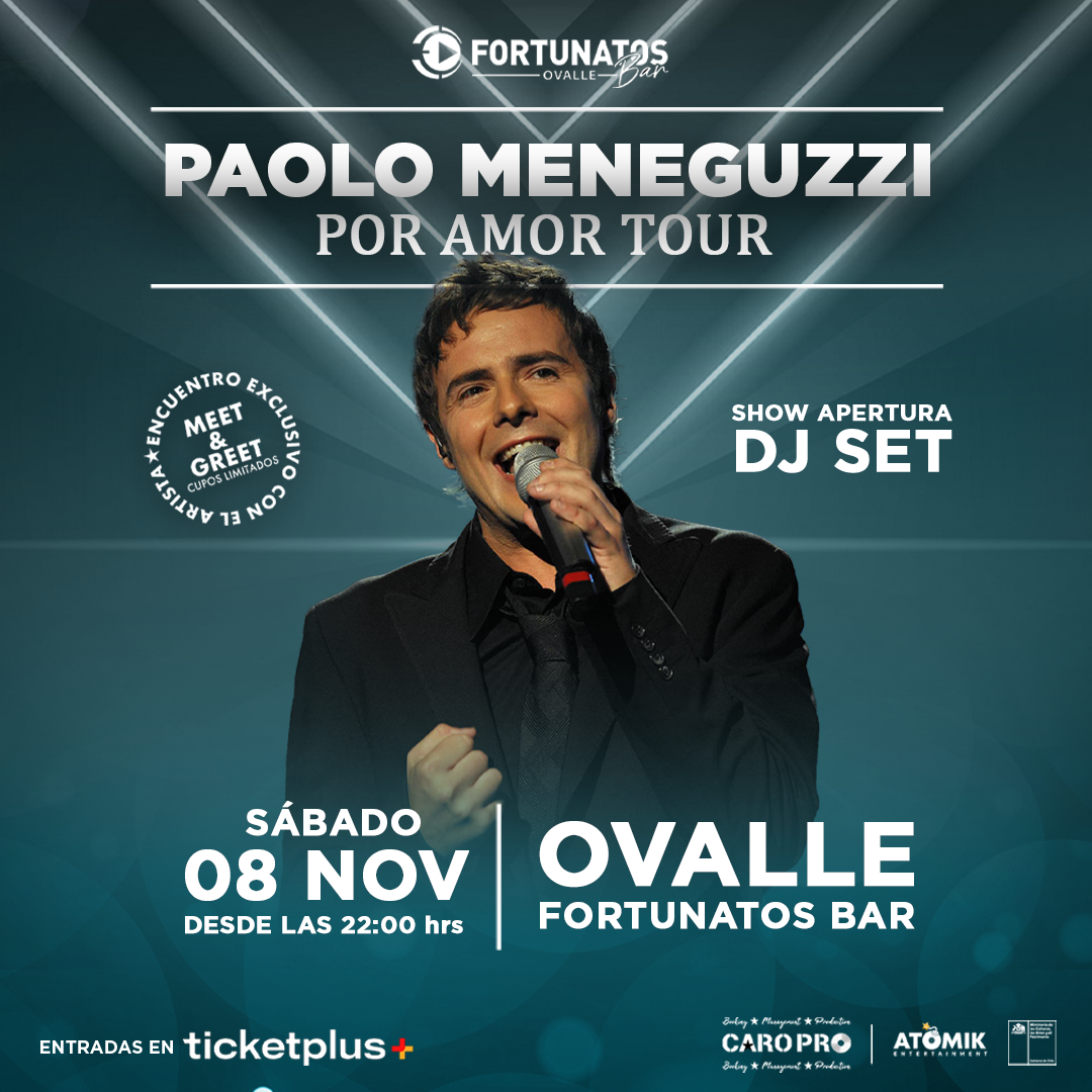 Paolo Meneguzzi en Ovalle