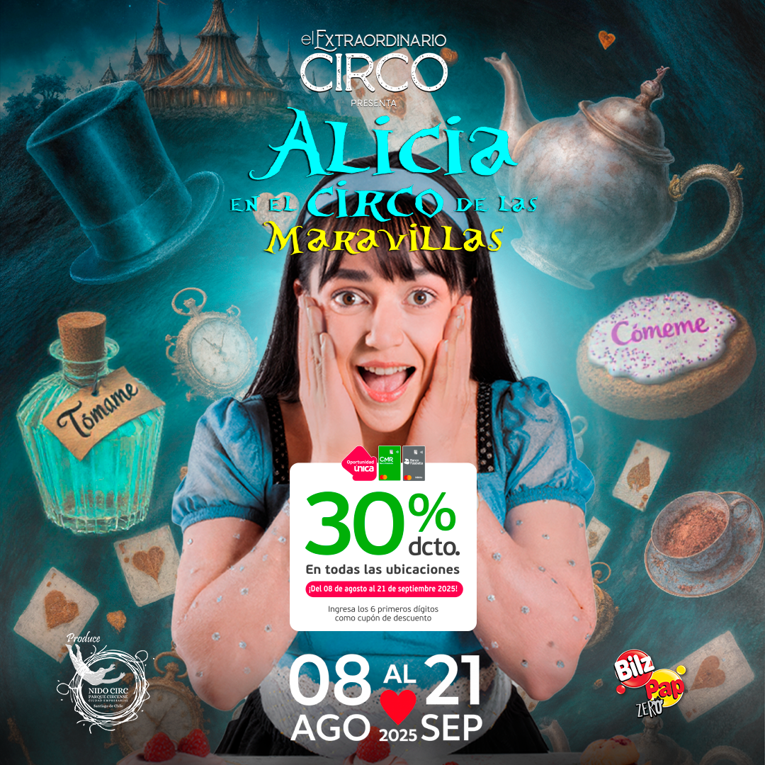 El Extraordinario Circo - Alicia en el Circo de las Maravillas.