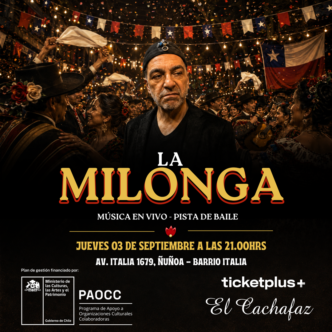 Milonga Jueves 3 Septiembre 21hrs 
